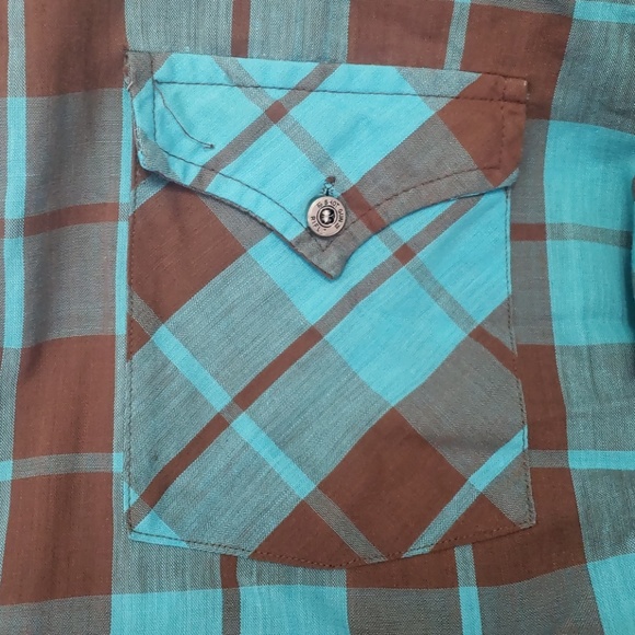 Vintage Harwyn, plaid button down  SEE PICS - Picture 3 of 8